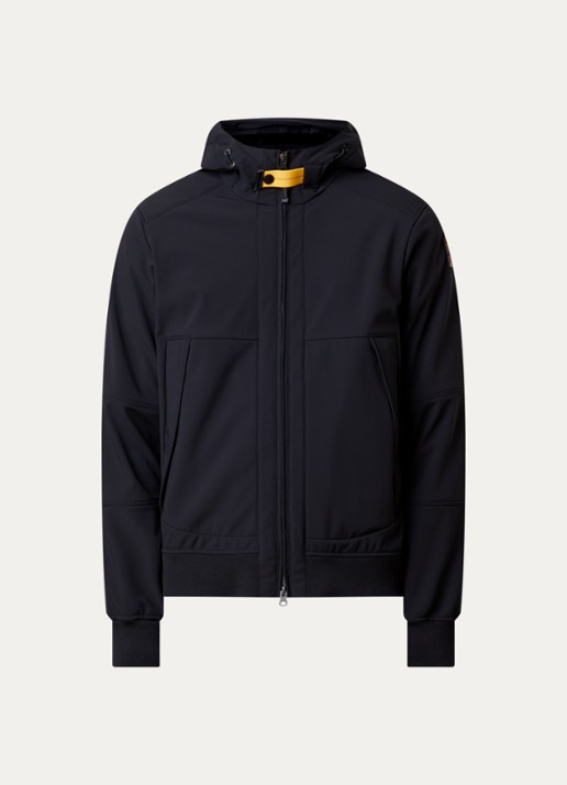Parajumpers Abner softshell jack met capuchon en ritszakken