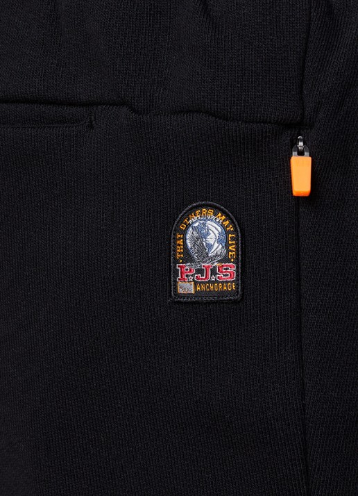 Parajumpers Birgi loose fit joggingbroek met steekzakken - detail 6 zwart