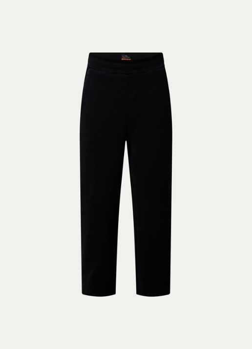 Parajumpers Birgi loose fit joggingbroek met steekzakken - voorkant zwart
