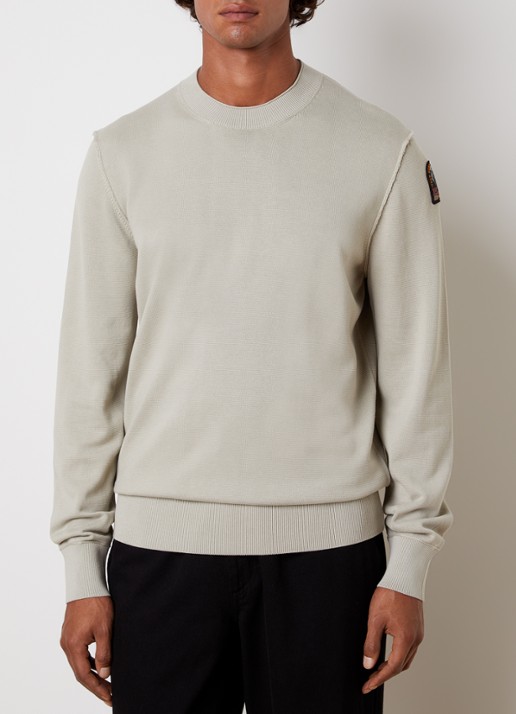 Parajumpers Braw fijngebreide pullover met logo