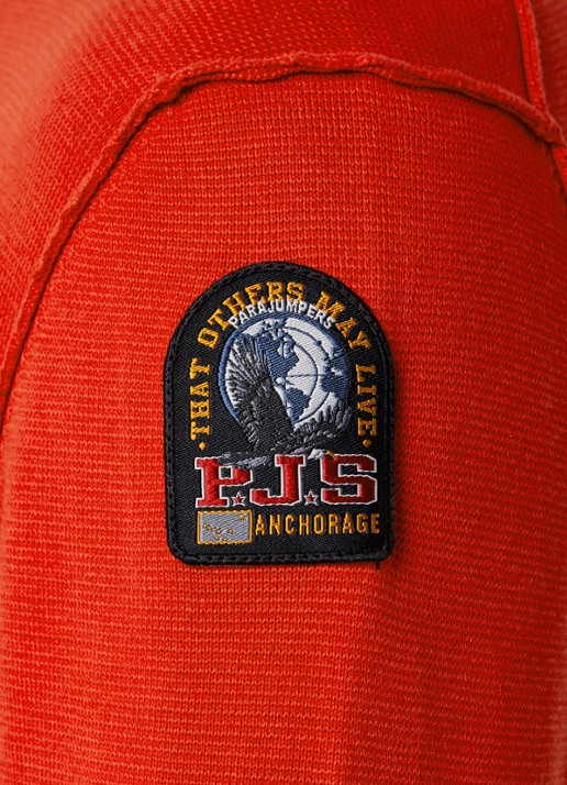 Parajumpers Braw fijngebreide pullover met logo - detail 4 rood