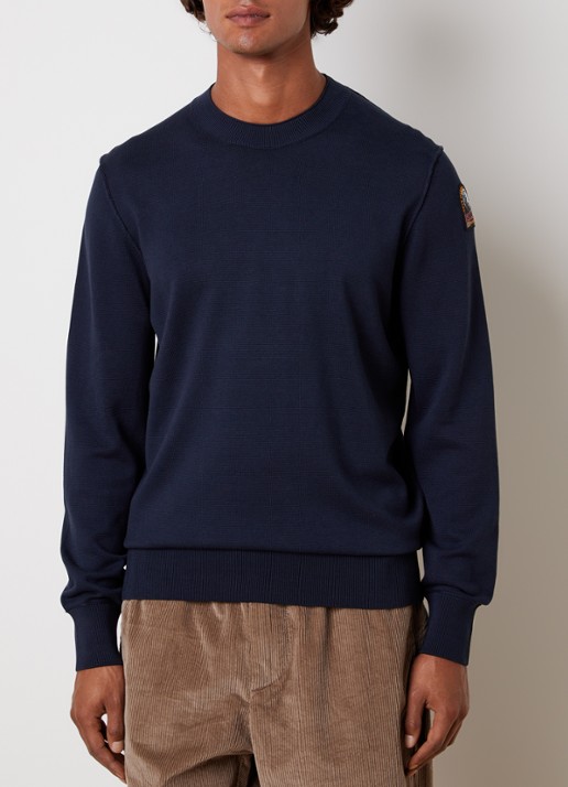 Parajumpers Braw fijngebreide pullover met logo