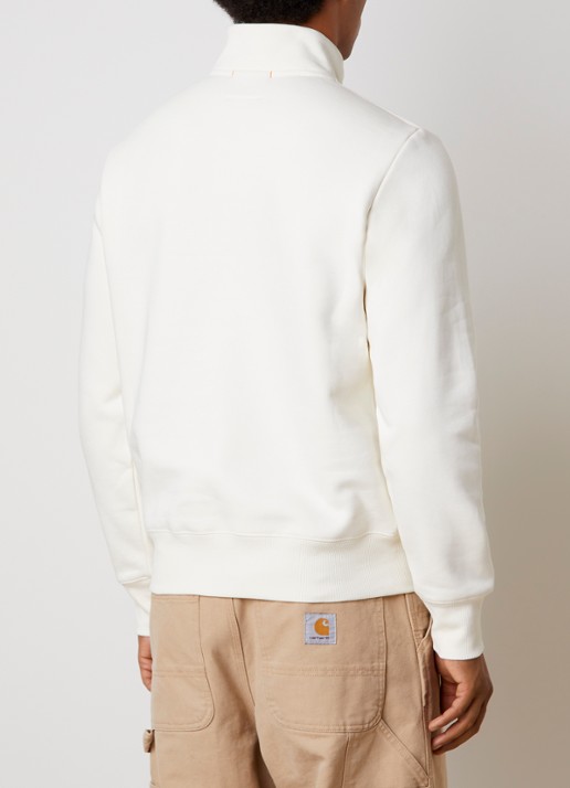 Parajumpers Broad sweater met halve rits - achterkant creme