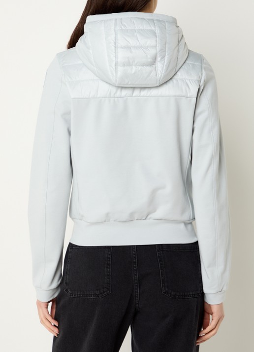 Parajumpers Caelie gewatteerd jack met capuchon - achterkant 4 wit