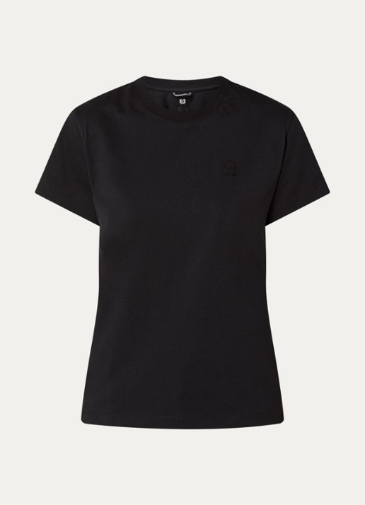 Parajumpers Chara T-shirt met logo - voorkant 2 zwart