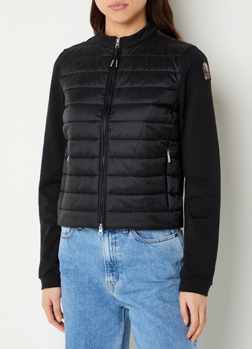 Parajumpers Corina sweatvest met gewatteerd voorpand en ritszakken