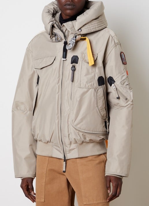 Parajumpers Gobi bomberjack met donsvulling en capuchon