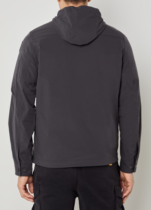 Parajumpers Inverness jack met capuchon en steekzakken - achterkant 4 antraciet
