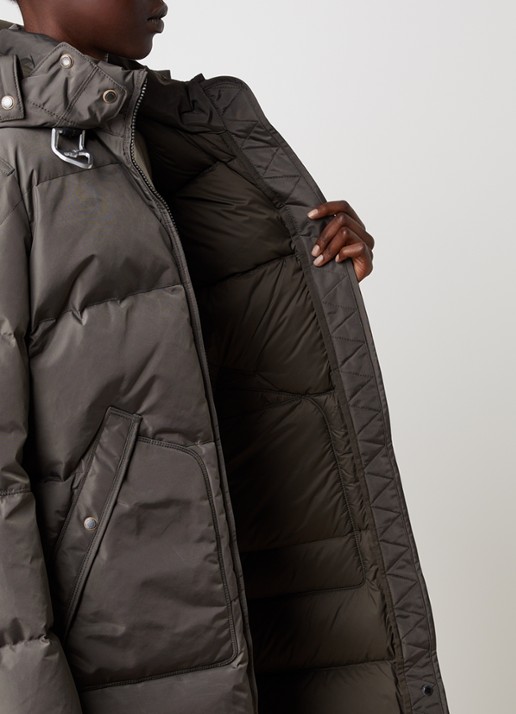 Parajumpers Jas met donsvulling en opgestikte zakken - detail 3 olijfgroen