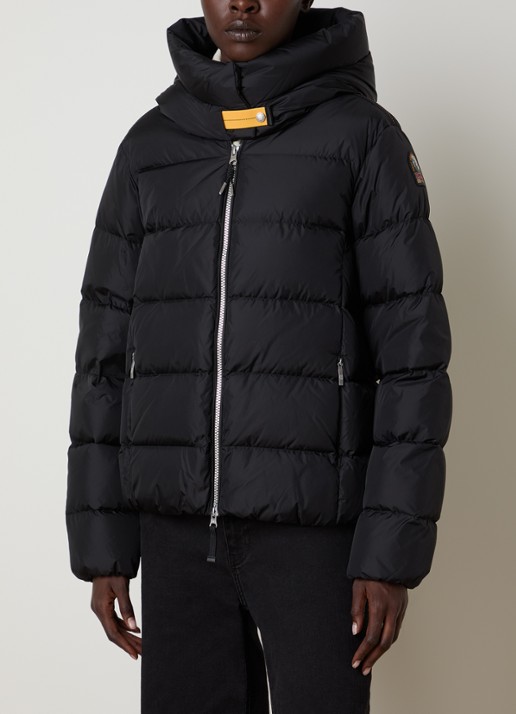 Parajumpers Jinny jas met donsvulling en steekzakken - detail 3 zwart
