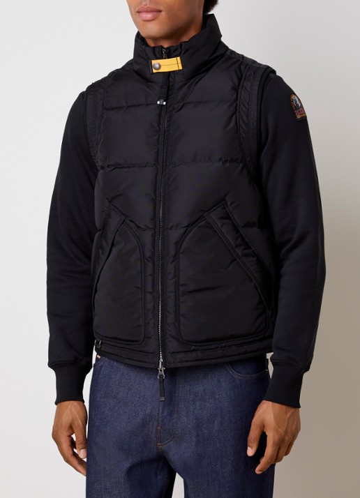 Parajumpers Kobuk bodywarmer met donsvulling - detail 3 zwart