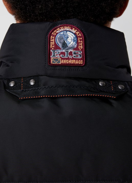 Parajumpers Kobuk bodywarmer met donsvulling - detail 5 zwart