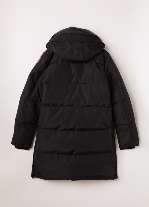 Parajumpers Long Bear puffer jack met donsvulling - achterkant zwart