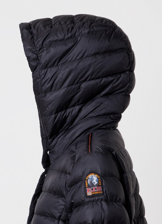Parajumpers Magalie jas met donsvulling en steekzakken - detail 2 zwart