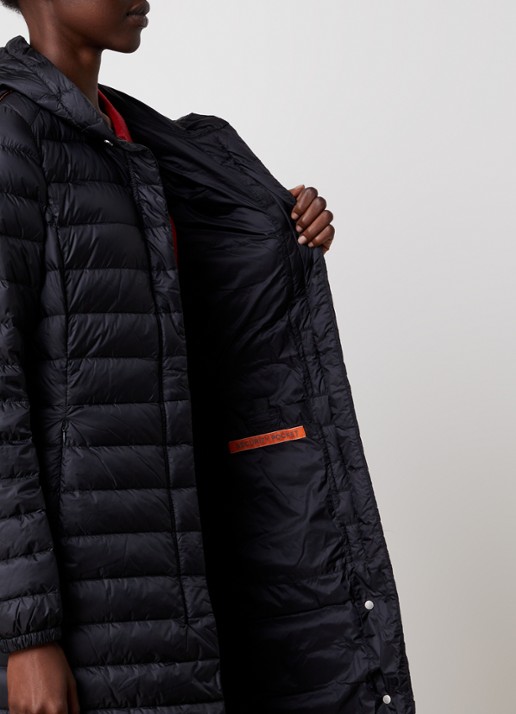 Parajumpers Magalie jas met donsvulling en steekzakken - detail 3 zwart