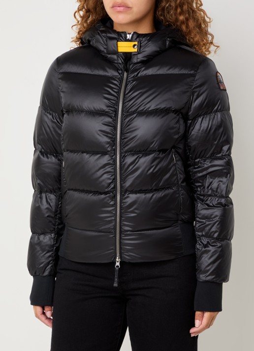 Parajumpers Mariah puffer jack met donsvulling  - detail 4 zwart