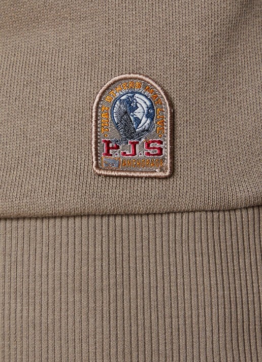 Parajumpers Matetsi sweater met logo - detail 5 khaki