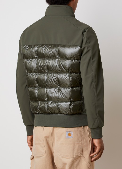 Parajumpers Matty gewatteerde jack met ritszakken - achterkant 6 legergroen