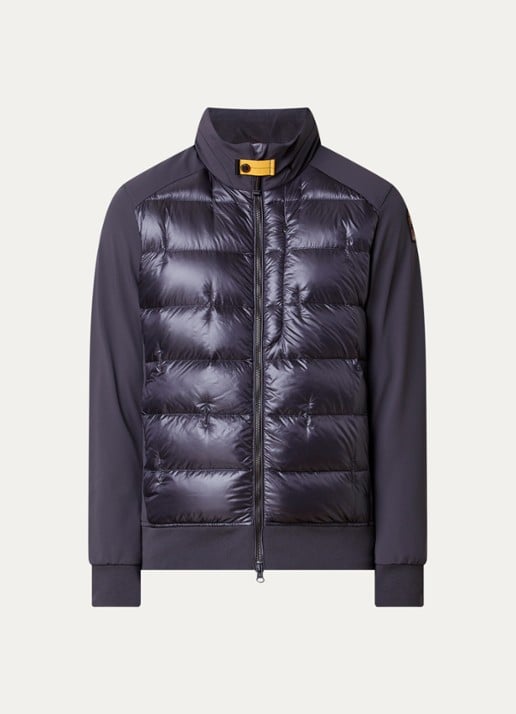 Parajumpers Matty gewatteerde jack met ritszakken - voorkant 5 donkergrijs