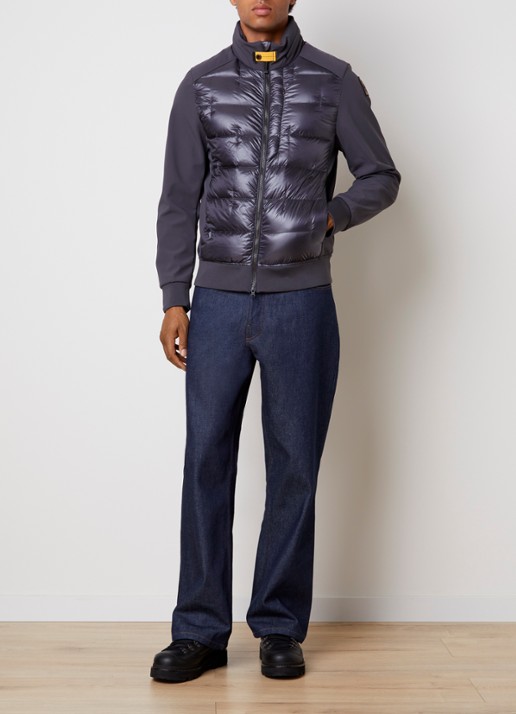 Parajumpers Matty gewatteerde jack met ritszakken - voorkant 6 donkergrijs