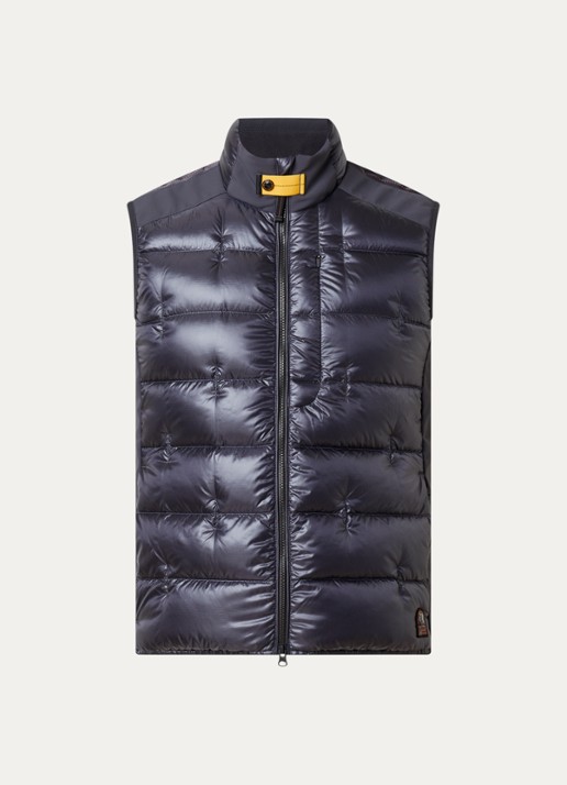 Parajumpers Millet gewatteerde bodywarmer met donsvulling - voorkant 2 donkerblauw