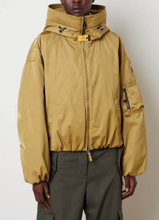 Parajumpers Naadz gewatteerde jack donsvulling en capuchon
