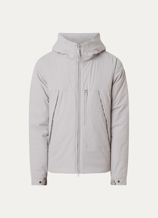 Parajumpers Nivek 2.0 softshell jack met capuchon - voorkant 4 grijs