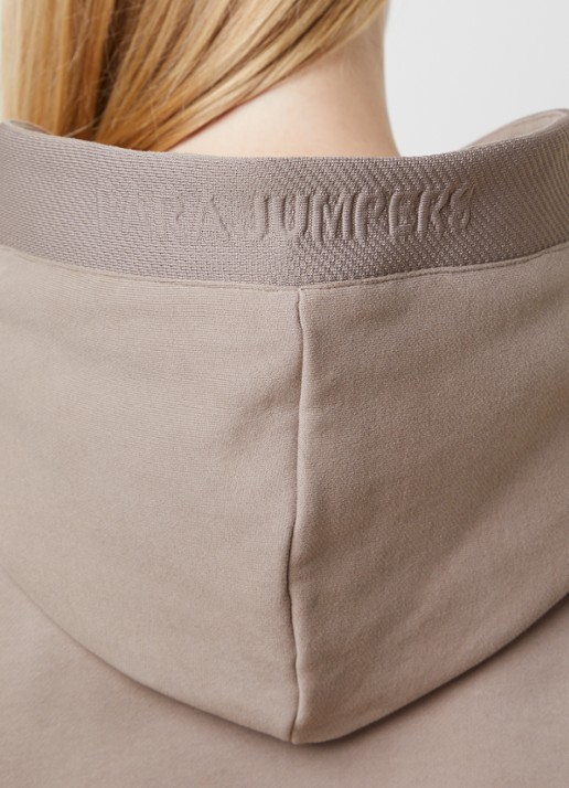 Parajumpers Nivice hoodie met steekzakken - detail 6 lichtbruin