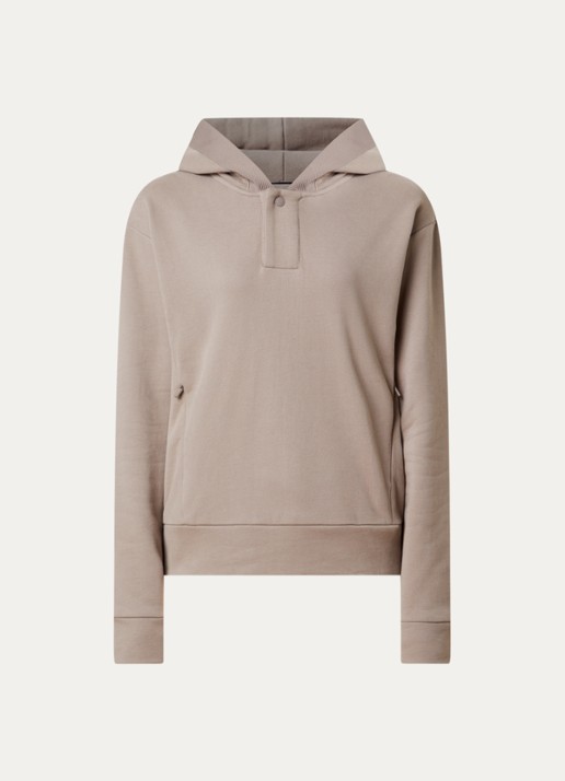 Parajumpers Nivice hoodie met steekzakken - voorkant lichtbruin