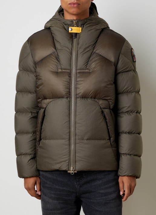 Parajumpers Notigi puffer jas met donsvulling en ritszakken