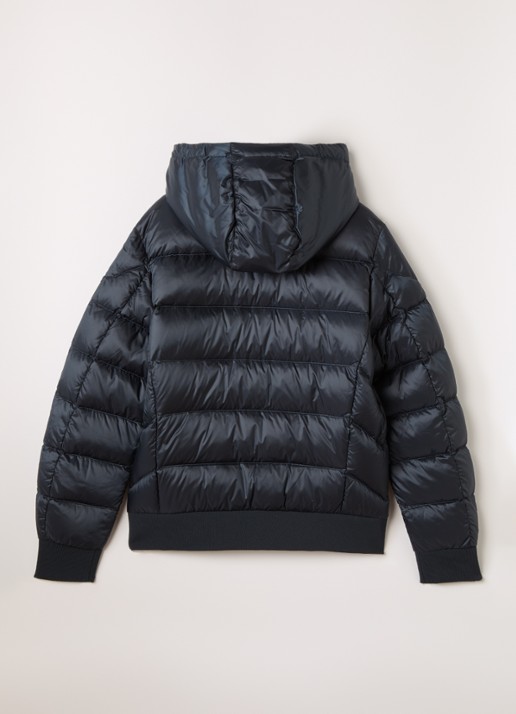 Parajumpers Pharrel puffer jack met donsvulling - achterkant indigo