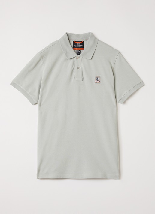 Parajumpers Polo van piqué katoen met logo