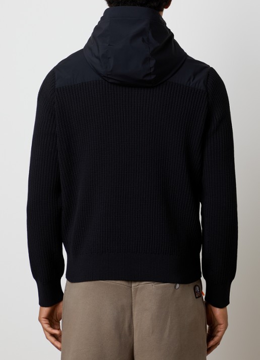 Parajumpers Rocher jack met steekzakken - achterkant zwart