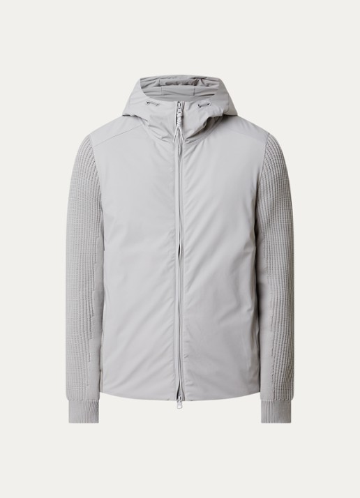 Parajumpers Rocher jack met steekzakken - voorkant middengrijs
