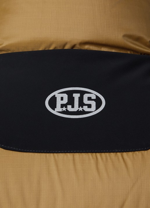 Parajumpers Roydale gewatteerde bodywarmer met donsvulling en ritszakken - detail 3 bruin