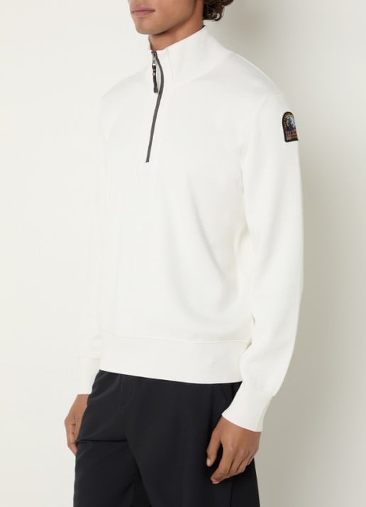 Parajumpers Scoe vest met logo en halve rits