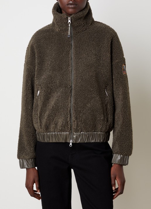 Parajumpers Sori jack van teddy met ritszakken en logo