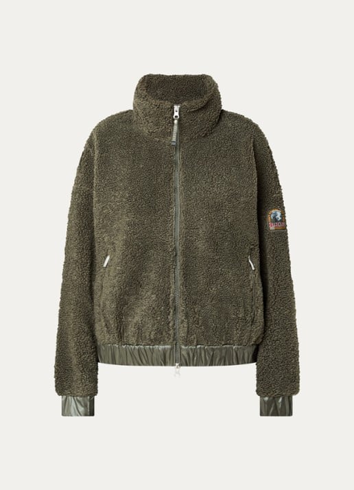 Parajumpers Sori jack van teddy met ritszakken en logo