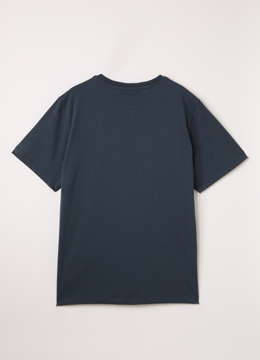 Parajumpers T-shirt met logo - voorkant 2 donkerblauw