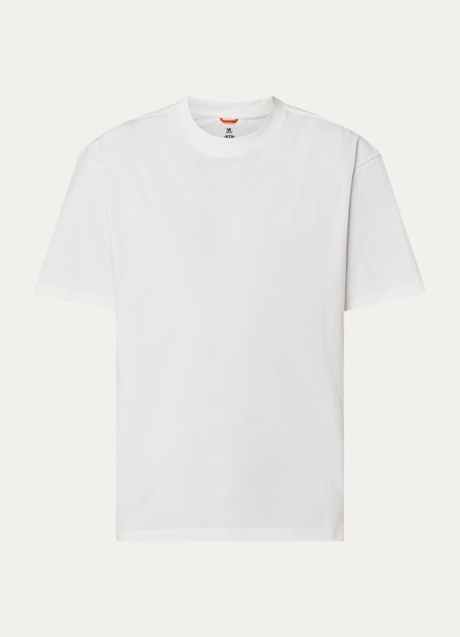 Parajumpers T-shirt met logo - voorkant 2 wit
