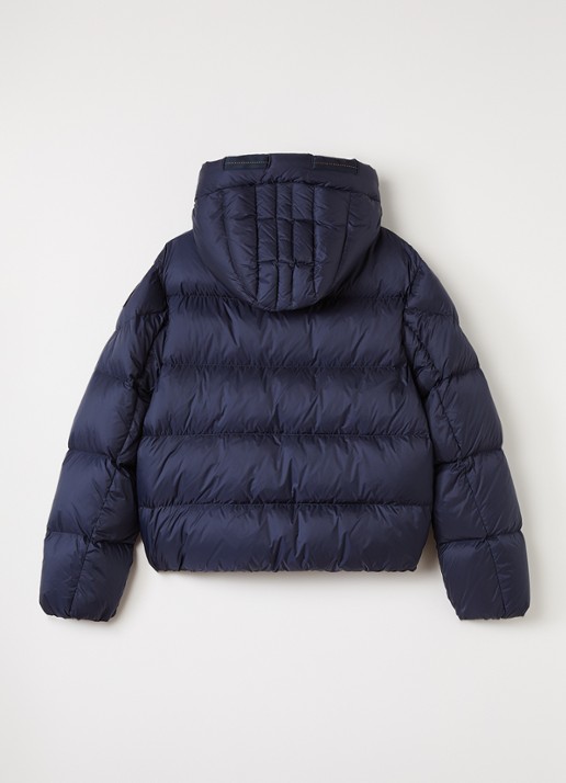 Parajumpers Tilly gewatteerd jack met capuchon - achterkant donkerblauw