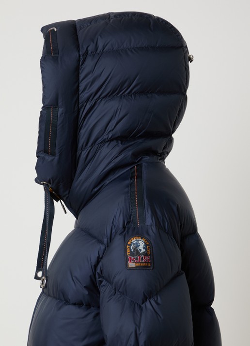Parajumpers Tilly jas met eendendons en steekzakken - detail 4 indigo
