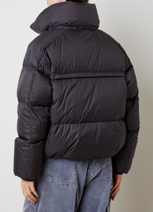 Parajumpers Toulala puffer jack met opstaande kraag en donsvulling - achterkant 4 antraciet