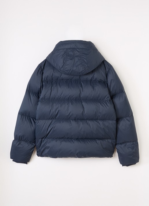 Parajumpers Tyrik pufferjack met donsvulling - achterkant donkerblauw