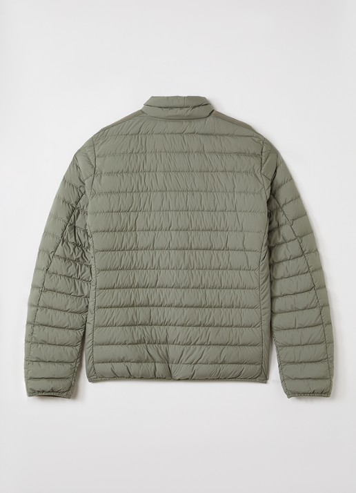 Parajumpers Ugo gewatteerd jack met donsvulling - achterkant olijfgroen