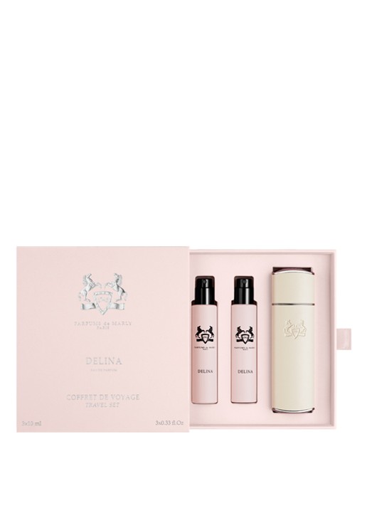 Parfums de Marly Delina Travel Set - travel size parfumset - voorkant 2 undefined