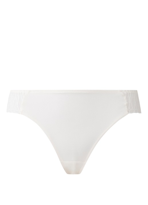 Passionata Forever slip met afwerking van kant - voorkant gebroken wit