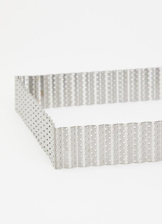 Patisse Accessories geperforeerde quichering - voorkant 2 zilver