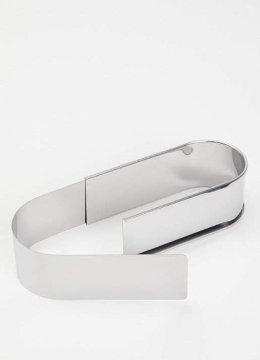 Patisse Accessories mini verstelbare slofring 16 - 21 cm - voorkant 2 zilver