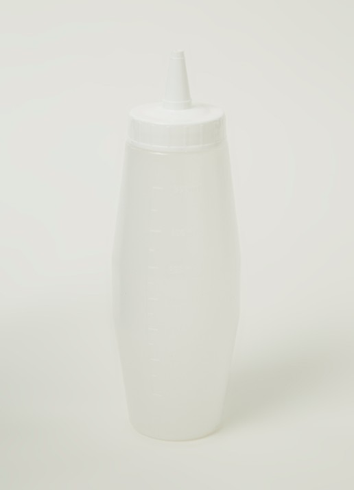 Patisse Beslagspuit voor poffertjes 35 cl  - voorkant 2 wit
